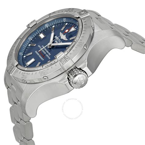 breitling avenger seawolf blue dial|Breitling Avenger seawolf price.